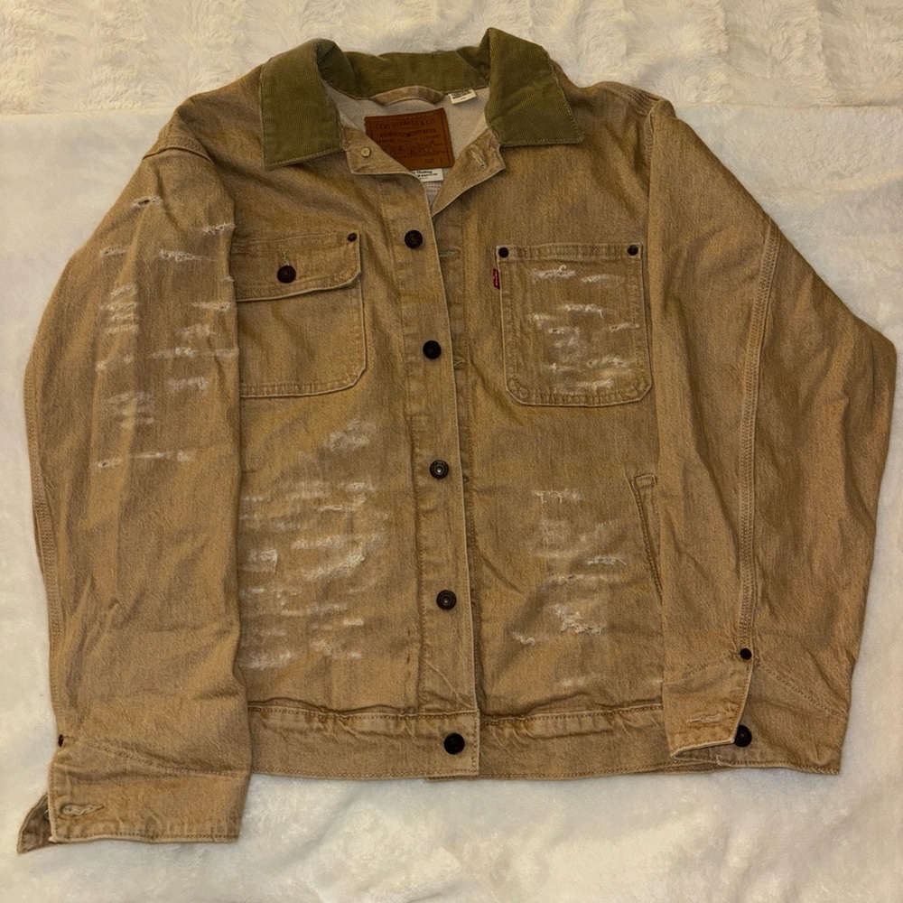 Levi’s distressed denim jacket